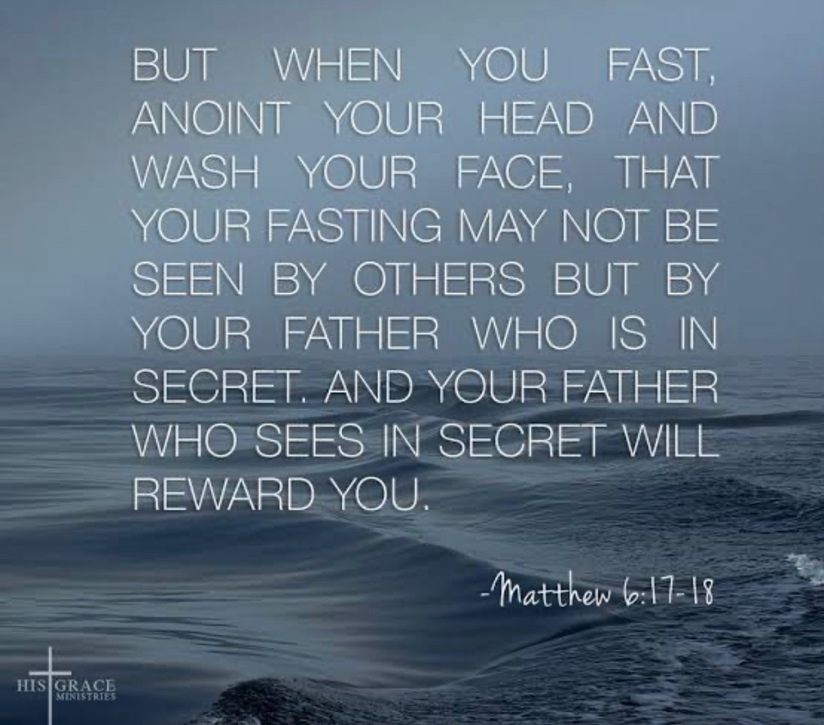 Fasting is a discipline we all need and helps us enlarge our capacity for God, Increases His presence, accelerates the spiritual world and answers to prayers.
What God initiates He empowers. His Grace is always sufficient and gives us the strength to do it <a href="/TakBhana/">Tak Bhana</a>