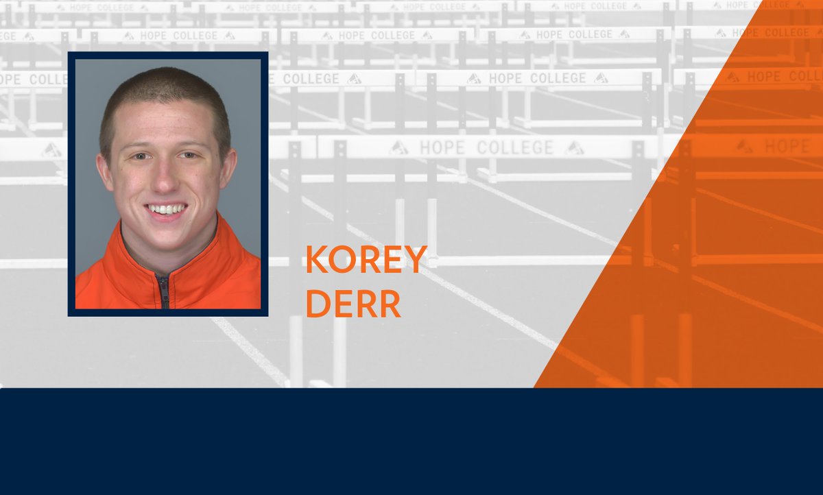 Korey Derr's runner-up sprint in 60-meter dash leads <a href="/HopeCollege/">Hope College</a>  indoor men's track and field at North Central Invitational.

goho.pe/dSc050ynsmB

#bestrongbetrue #gohope #d3tf #d3miaa