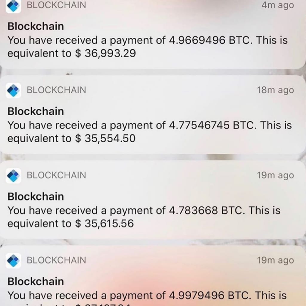 JamesWh41449016's tweet photo. Make money with ease by mining BTC DM me now for full details
#bitcoinusa #bitcoinsouthafrica #bitcointurkey #bitcoinasia #bitcointurkey #bittersweet #birthdaygirl #bitcoincanada #nasdaq #bitcoinbillionaires #bitcointrade #bitcoinbrazil #biturbo #bitter
#nasdaq #nashville #kuwait https://t.co/x2DWID63t5
