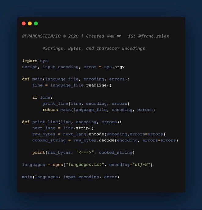 HonchoModo's tweet image. Started new chapter , seems like this one I might have to take my time with understanding. I got better today!👨🏾‍💻 
 #strings #bytes #characterencoding
 #100daysofcode @CodeNewbies