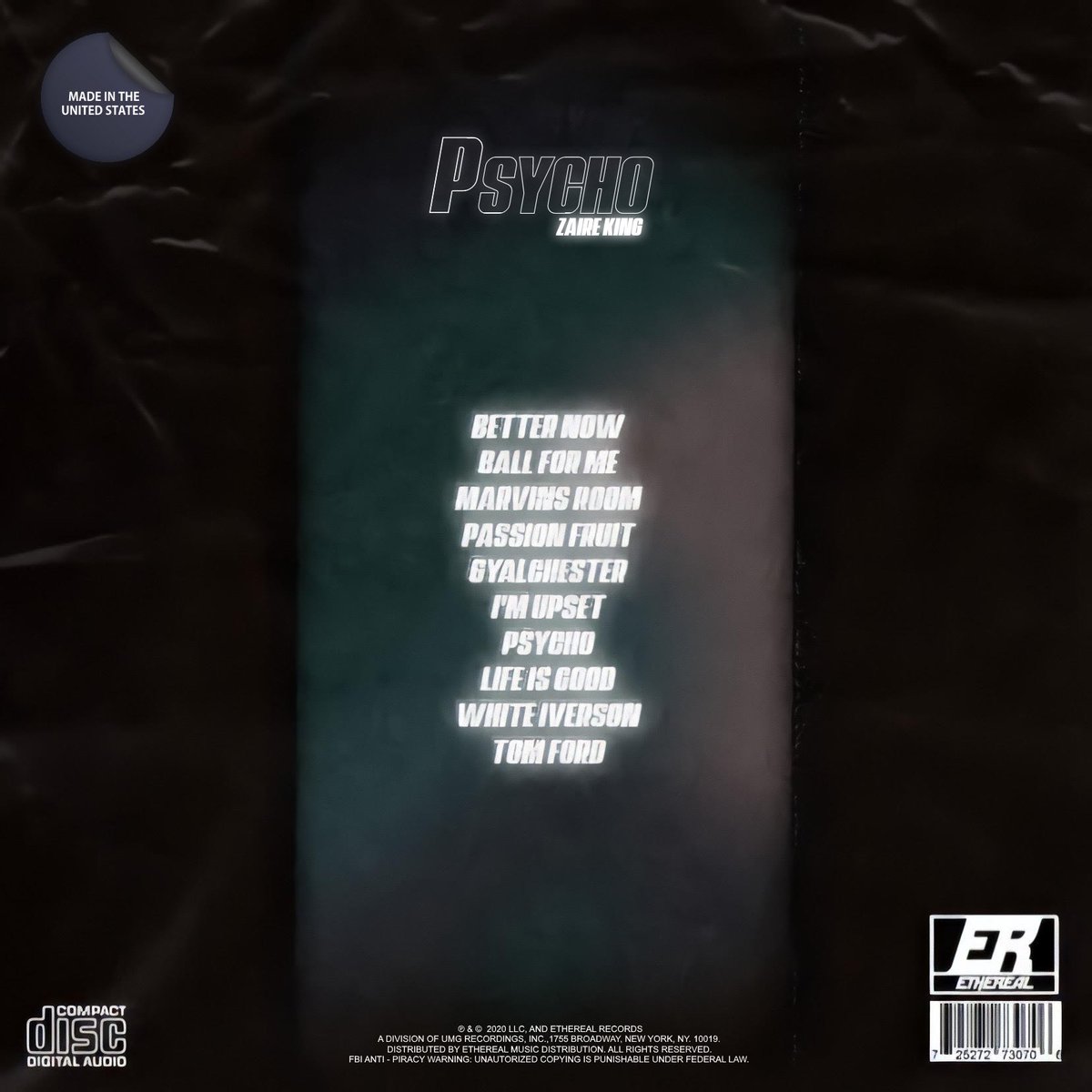 ZaireKings's tweet photo. #PSYCHO the Studio Album. Available Now.
https://t.co/LuH9pq9K8m https://t.co/BrW02UqaDj