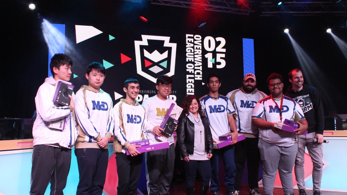 HUStormEsports's tweet photo. PA Cup 2020 ends spectacularly! Help us congratulate all our finalists!

The Storm take home the collegiate titles, while @McD_esports and Susquehanna Township take home the League of Legends and Overwatch titles respectively.

We can't wait to see the talent in PA grow further! https://t.co/zB8E7Rgm5m