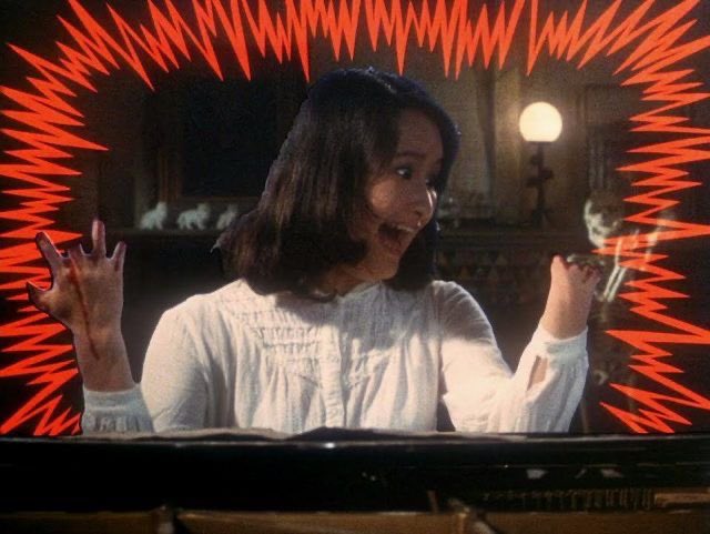 in love with the cinematography of hausu (1977) dir. nobuhiko obayashi