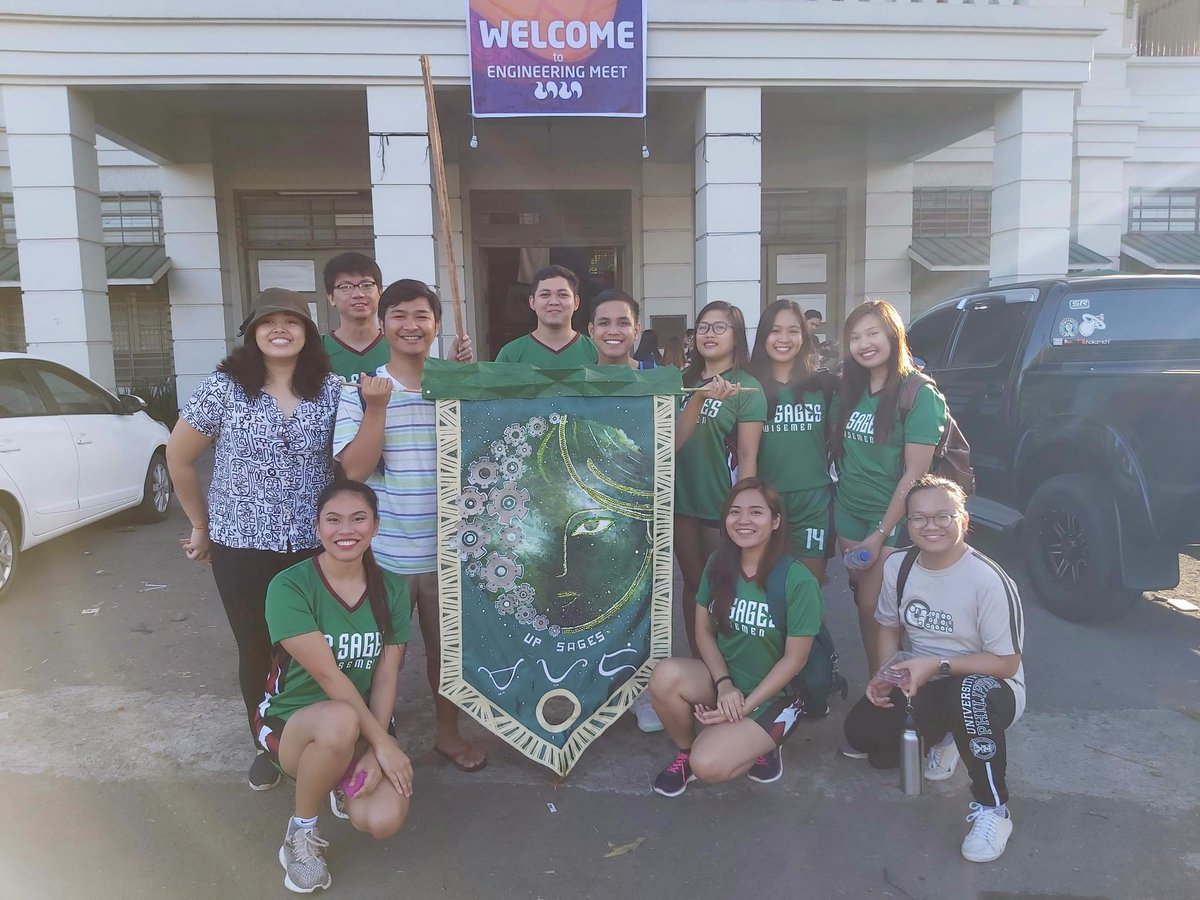 UPSAGES66's tweet photo. LET'S GO WISEMEN!
#UPSAGES
#Wisemen
#EngineeringMeet2002 https://t.co/PKUPGIyBd6