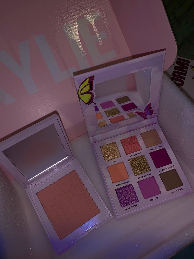 AryDanielleee's tweet photo. Miren lo que me llego πππ!!! #stormicollection #kyliecosmetics @kyliecosmetics @KylieJenner π THANK YOU KYLIE I LOVE IT !! https://t.co/y4ZBWHcygy