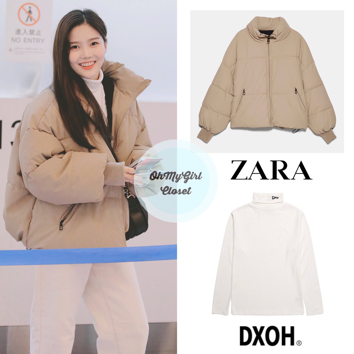 oversized puffer jacket zara