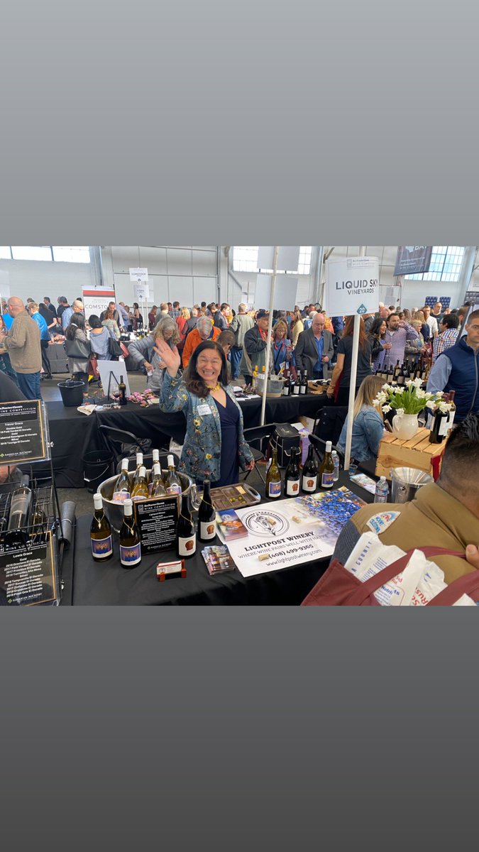 Great day sampling at the #fortmason for the 2020 #sfchroniclewinecompetition  #publictasting and seeing our #santaclaravalleywineries @calerrain_wines <a href="/LightpostWinery/">Lightpost Winery</a> <a href="/satoricellars/">Adorah</a>