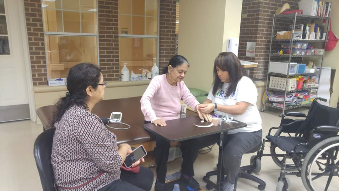 Giving back to the great people of our community is incredibly rewarding! Outpatient therapy services were provided by our volunteers in RSVP clinic today!
