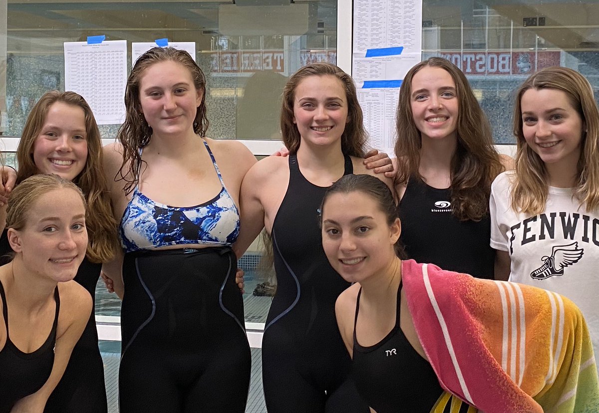 FenwickSwim's tweet photo. Proud of these girls for their great swims and dives today at States!  Diver Jr. Isabella Forte placed 19th overall, and Fr. Meredith Yuhasz placed 10th in the 500 free. #WeAreFenwick 💜 https://t.co/gNvZUH0JqL