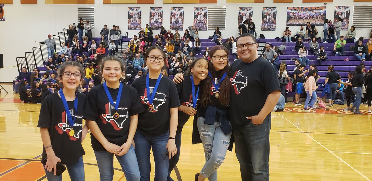 And once again for the win @SRidge_MS !!!! Wooohooo! Great job team! #TeamSISD #generalsconquer #ourgenerals