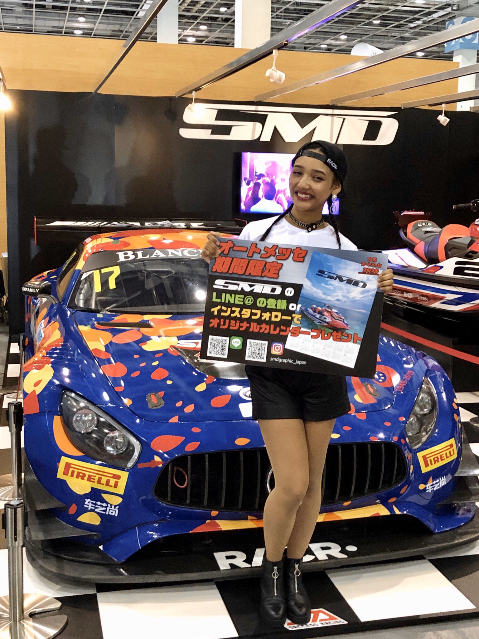 松谷怜香 Osaka Auto Messe キャンギャル 車横 編 Oam オートメッセ インテックス大阪 Osakaautomesse 大阪オートメッセ Tuningcar チューニングカー 高級車 イベントコンパニオン コスチューム T Co