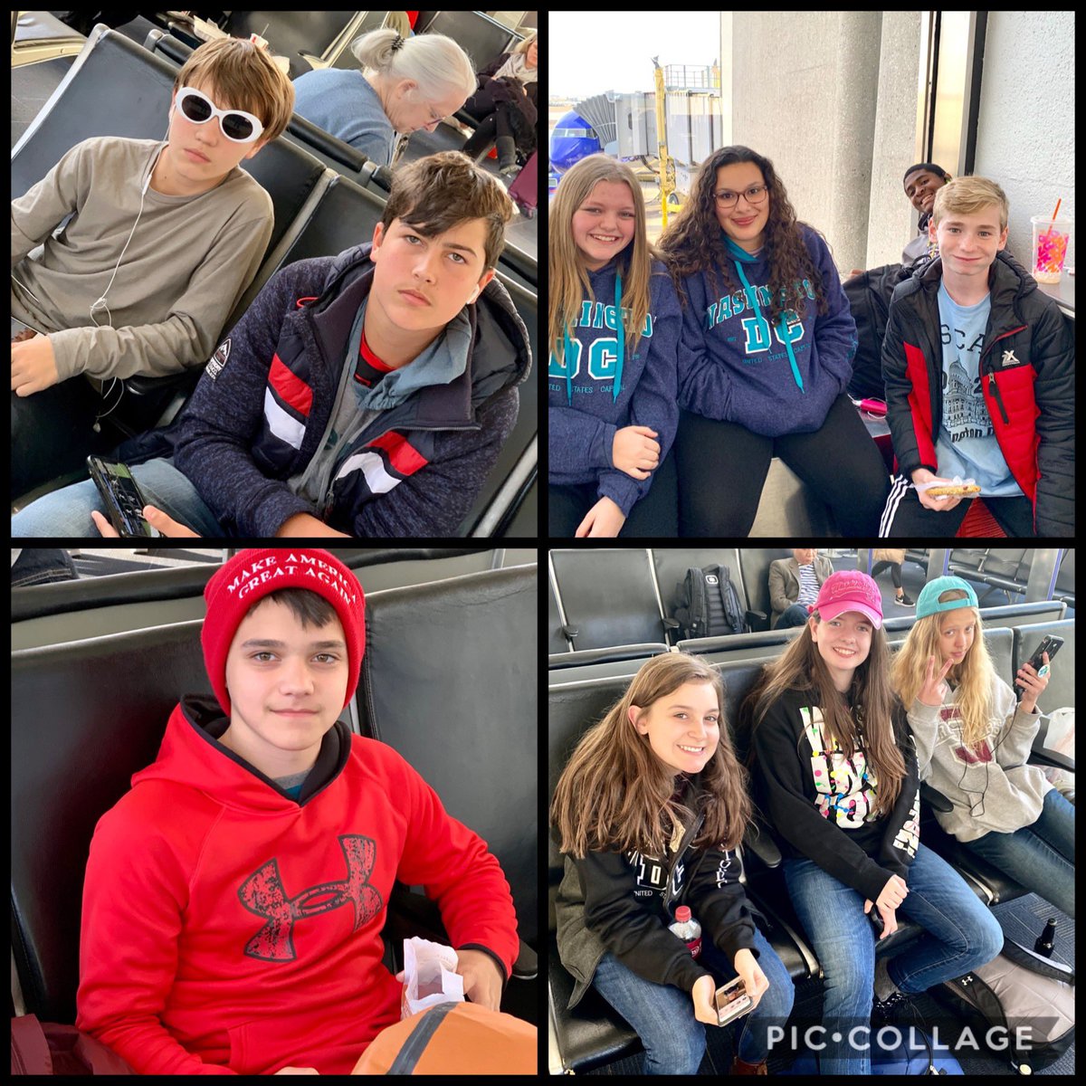 SCAJRHIGH's tweet photo. Hung out in the Spy Museum and the Smithsonian Museums our last day in DC! Been such a fun week, but these babies were ready to come home! #SCA2020DC #HelloTampa 🧤🧣➡️☀️ https://t.co/1HvR82AvPB