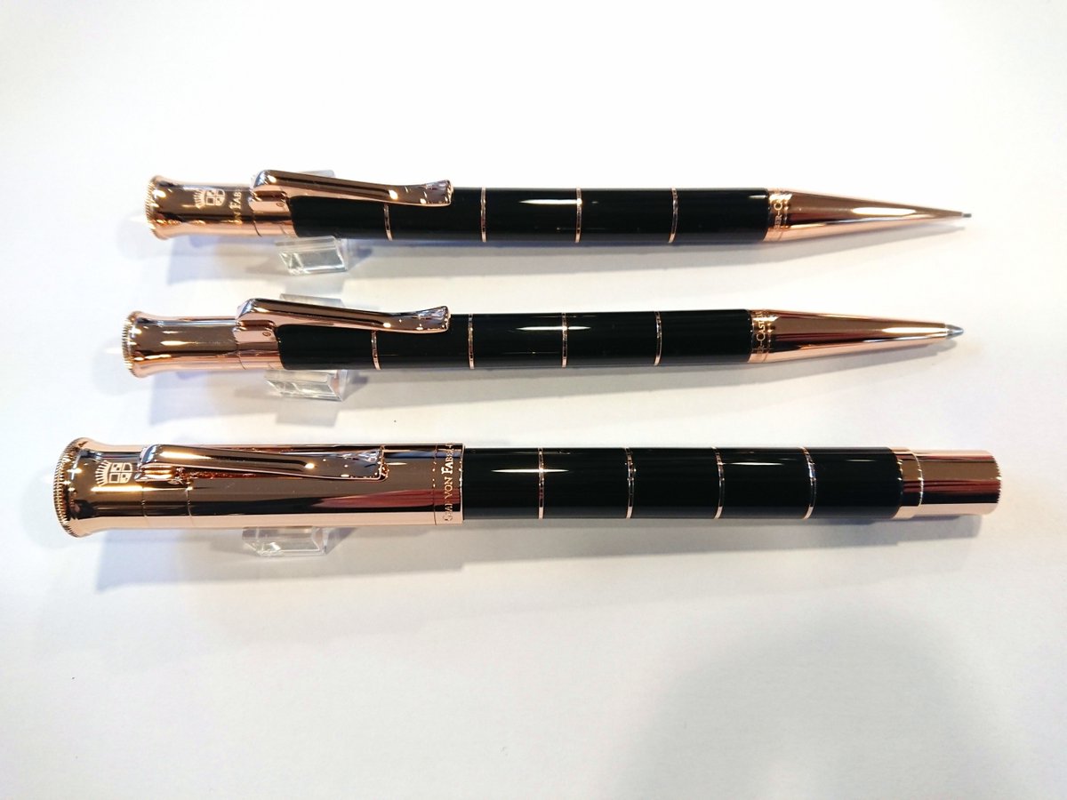 ファーバーカステル クラシックコレクション アネロ』にローズゴールド