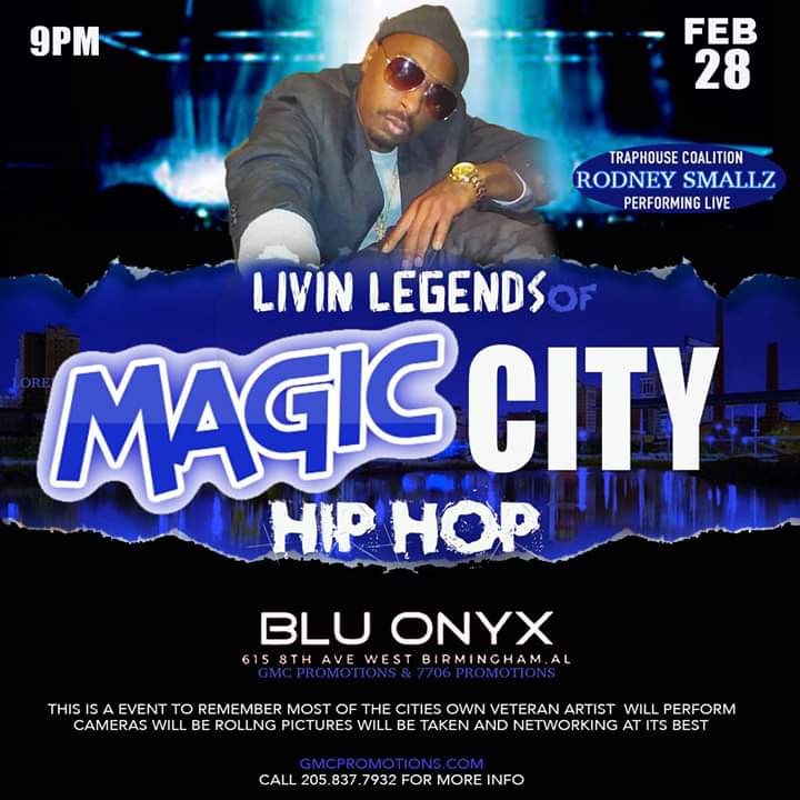 THCENT205's tweet image. Bossin up the city that's a BIG MOOD!!
#MAGICCITY #LivingLegends #Bham Blu Onyx FEB 28th #THCMG Traphouse👑Coalition #LilWunAlejandro #RodneySmall #NoFugazi