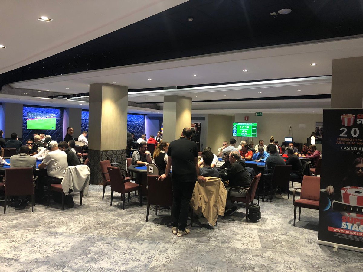 TheSuperStack's tweet photo. 🇪🇸🇪🇸🇪🇸 SUPER STACK® ELITE SERIES ESPAÑA (Sevilla) @CasinoAdmiralSV Día 2 - 1ABC 226 entradas y mas de 36.000 € de bote! 

HOY Domingo 16 de Feb 15:00h Día 2
Registro tardío/reentry Día 2: Final del n.14

Buy-in: 170 € + 20 €
Niv. de 40 mins
Stack 50.000 pts

SUPER STACK® https://t.co/WFliLTVbqq