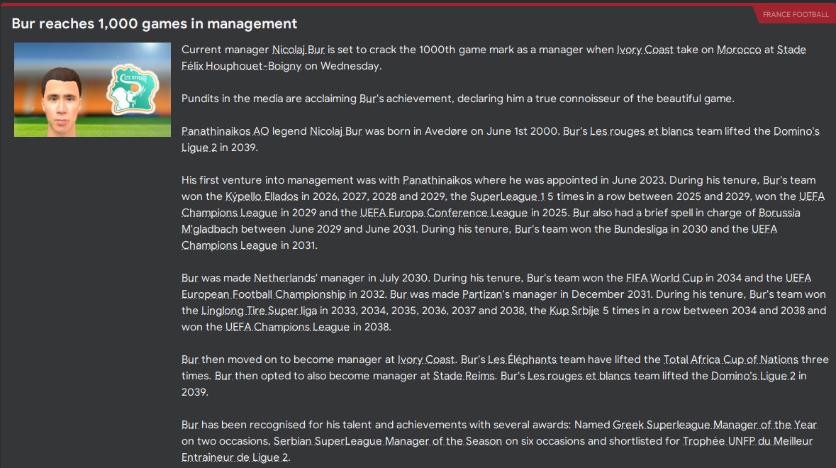 FMCheapSeats's tweet photo. Thanks to those of you who've joined us at #FtCS for the first 1000 matches in the #FM20 #NearlyMen!
If you have yet to join us, there's no time like the present, as we hit the final stretch of the 2039/40 campaign!
Here's to the #NextThousand!
#MoarFootball #DoItForZlatan https://t.co/TkSMuTG8TC