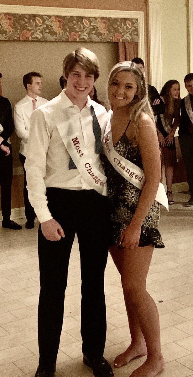 DixieHeightsHS's tweet photo. Cody Pfaller &amp; Stephanie Coyle #MostChanged #SDD https://t.co/HEMKXkW2EN