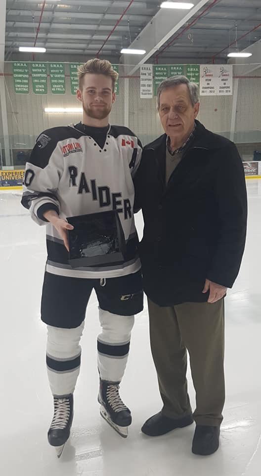 Congrats Tod Division overager of the year <a href="/Evan_FF/">Ev Foley</a> for leading the entire <a href="/PJHLOntario/">PJHL</a> in points with 87! Also, congrats to <a href="/A_McFarland18/">Aidan McFarland</a> for finishing third with 79.