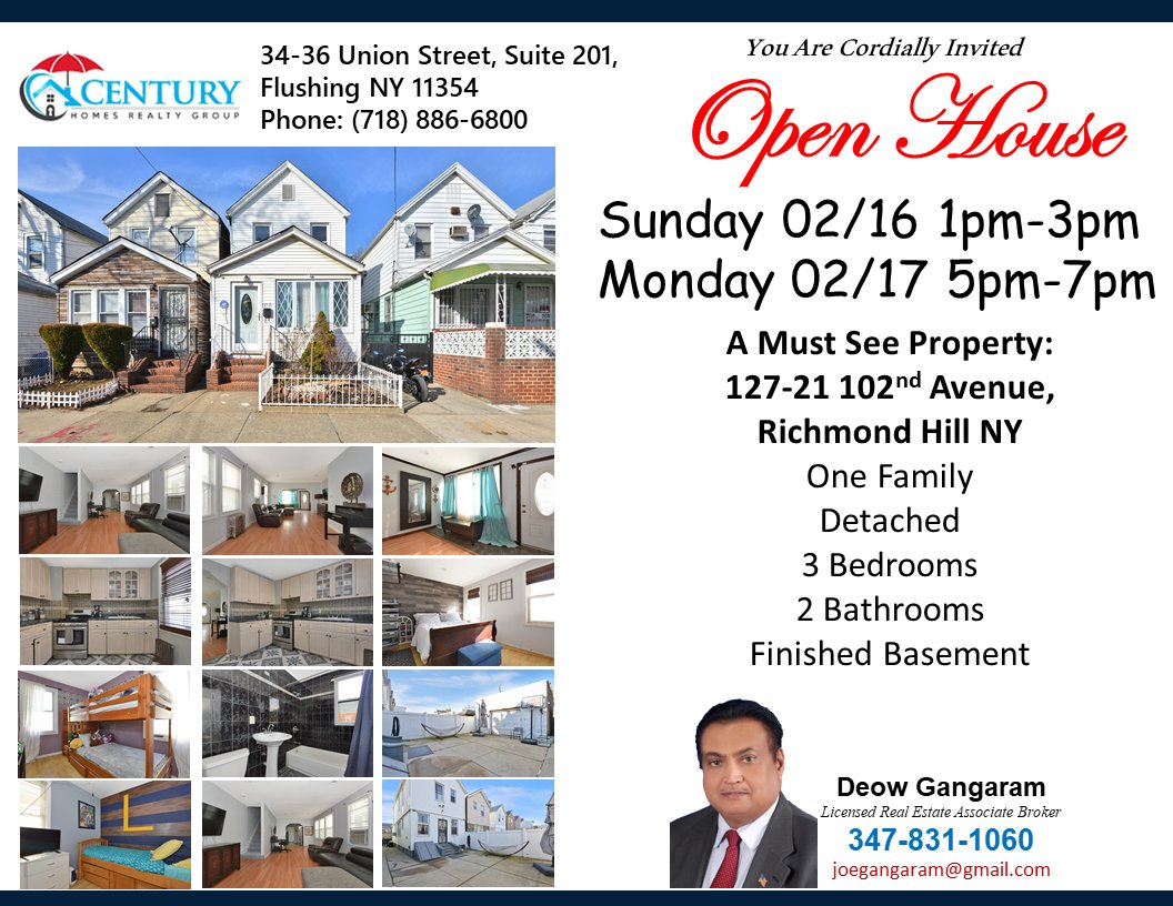 **Open House! come by and show your love this Valentine's weekend!

#openhouse #richmondhill #kitchen #propertiesforsale #properties #queensforsale #homes #house #realestate #centuryhomesrealty #realestatelife #realtorlife #realestateforsale #realtor #queens