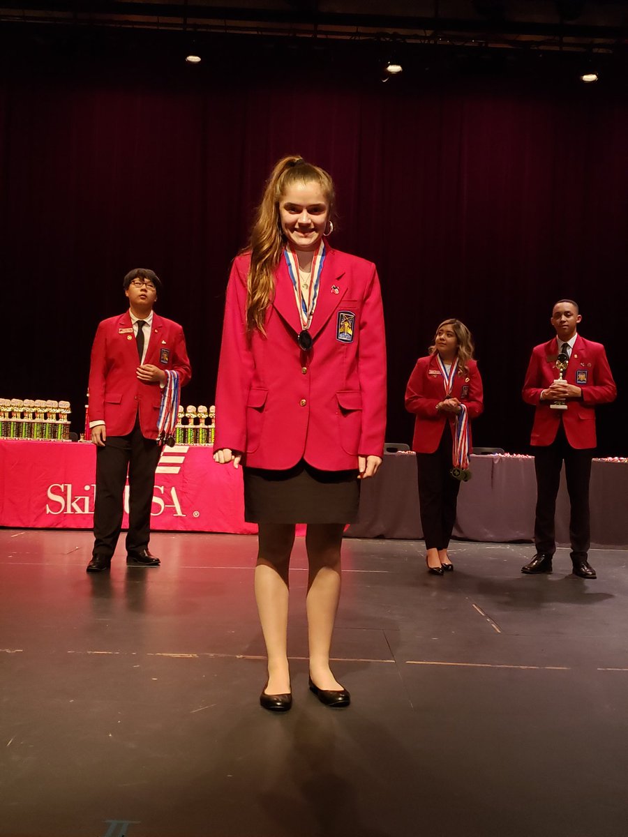 2nd place Job Demonstration "how to perform an emergency tracheostomy" <a href="/MWHS_SkillsUSA/">Magnolia West Skills</a> @westmustangs <a href="/District7Texas/">SkillsUSA District 7</a>