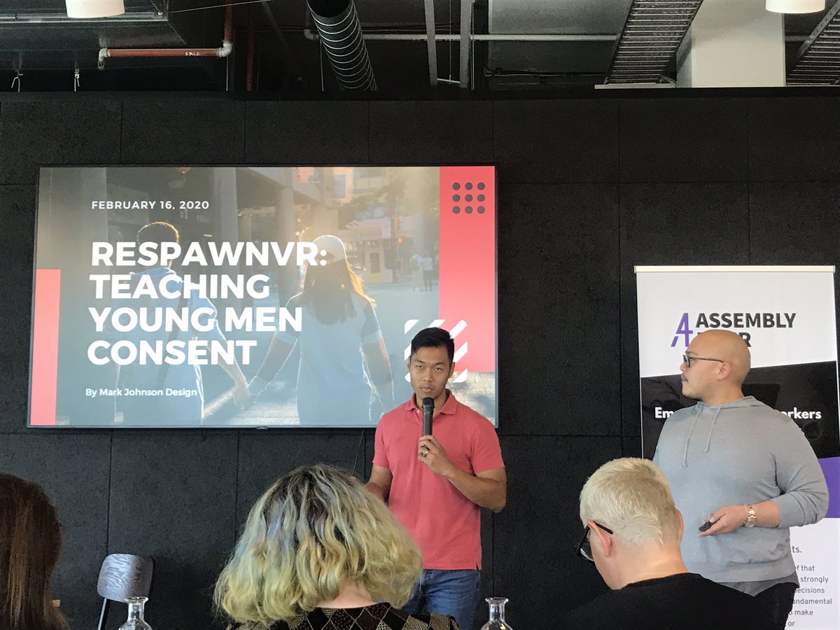 Candice Raeburn (@candiceraeburn) on Twitter photo How might we use VR to teach young men about consent? Great presentation featuring a customer journey map of what might happen on a date at #sextechmelb <a href="/CreativeCubesCo/">CreativeCubes.Co</a> How might we use VR to teach young men about consent? Great presentation featuring a customer journey map of what might happen on a date at #sextechmelb <a href="/CreativeCubesCo/">CreativeCubes.Co</a>