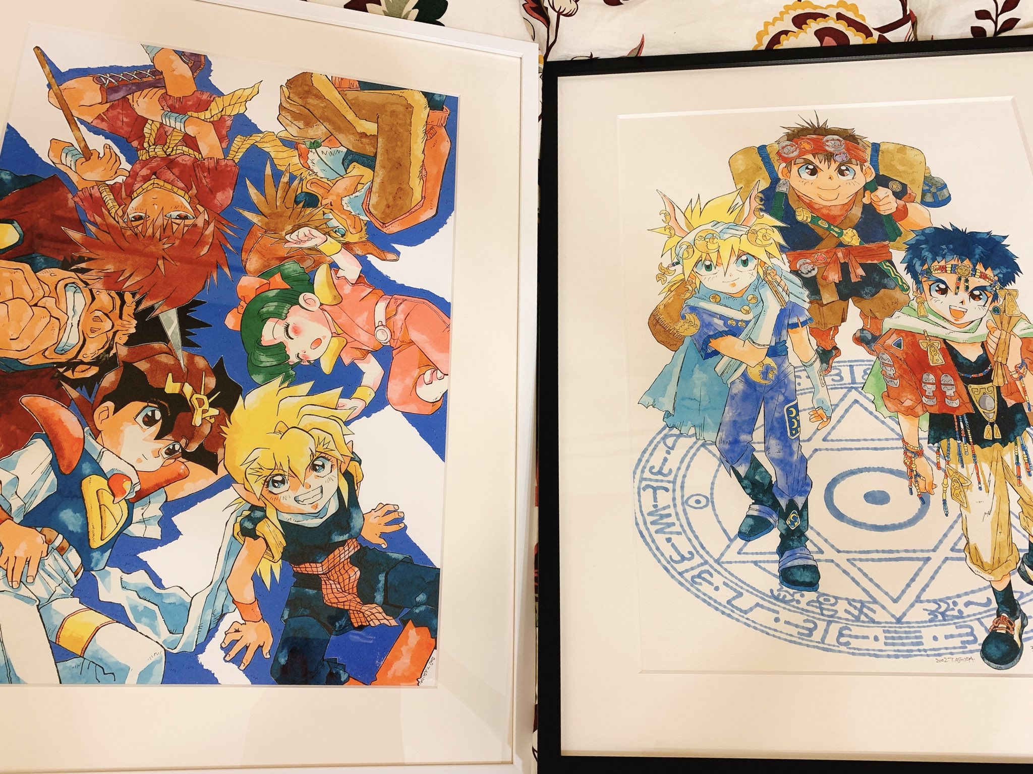 芦田豊雄 複製原画 魔動王グランゾート ワタルグラン展 スタジオライブ 魔神英雄伝ワタル＆魔動王グランゾート展2：制作、玩具資料 芦田