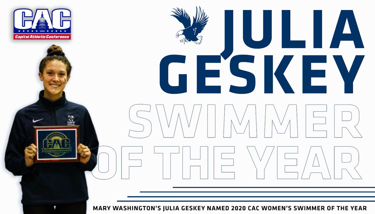 C2CAthConf's tweet photo. 2020 CAC Womenβs Swimming Major Award Honorees
π https://t.co/JFIxtIlvKl
#CACSwim | #D3Swim https://t.co/vTRsSPMEZg