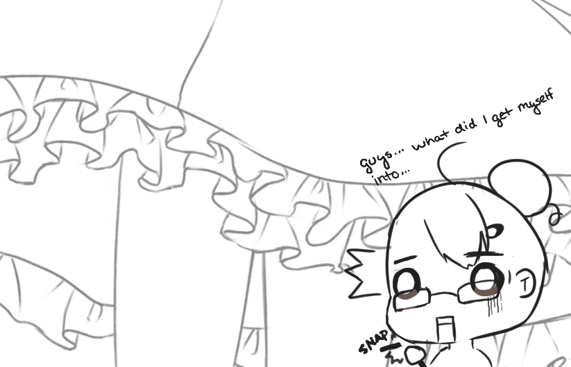Is frilly panic a mood? because it feels like it should be a mood.. 