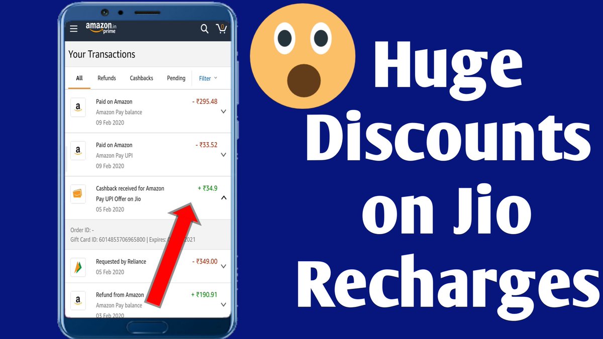 SpyTech14's tweet image. How To Use Jio ₹50 Vouchers | Amazon-Jio Offer Flat ₹50 Cashback | Hindi

Full Video: youtu.be/KYenWDaRrpo

Join Telegram:
telegram.me/spytechtalk
Download Amazon:
 amzn.in/crT7Ohp

#jiorecharge #cashbackonjiorecharge #amazonjiooffer