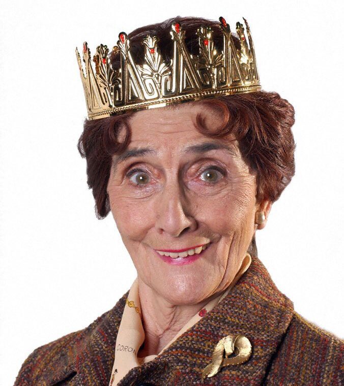 walfordweb's tweet photo. Happy 93rd birthday to the legendary Queen of #EastEnders, June Brown! 💜 https://t.co/UGzXz5eR3e