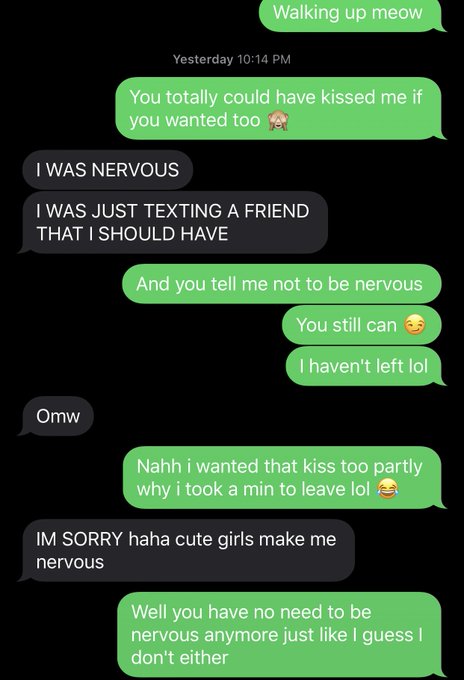 So i went on a date tonight with this cute gamer dude and we were both nervous wrecks and it was hella<a href="/tag/mvsales"class="tags"><span>#mvsales</span></a>