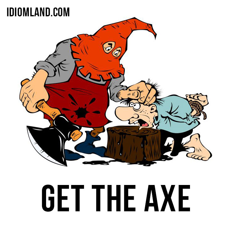 idiomland's tweet photo. Hello! 😊 Our #idiom of the day is “Get the axe“, which means “to lose your job.“

Special offer! Get 40% off our idiom dictionary and other dictionaries! Coupon code: 40OFF (use at checkout) - https://t.co/32JYsQVXW0

#english #idioms #gettheaxe https://t.co/hDUk4qUIuN