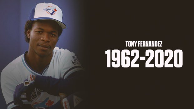 T0r0nt0BlueJays's tweet image. Rest In Peace legendary Blue Jays shortstop Tony Fernandez. Our thoughts and prays are with your family and your legacy as a Blue Jay will live on forever.