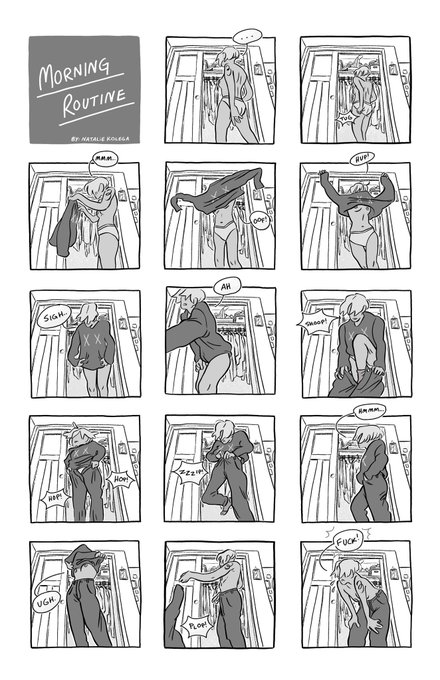 Everyone's asleep post comic time 
