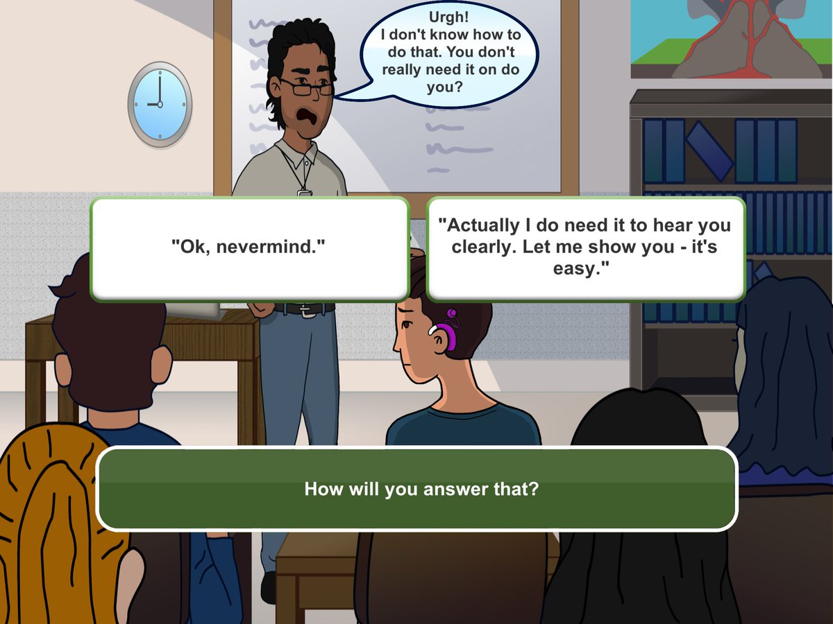 BACK TO SCHOOL SALE Does your Deaf or HoH young person need to tell new teachers what they need at school this year? <a href="/TalkTownGame/">Talk Town</a> gives them ideas for positive things to say, and a safe place to practice talktowngame.net