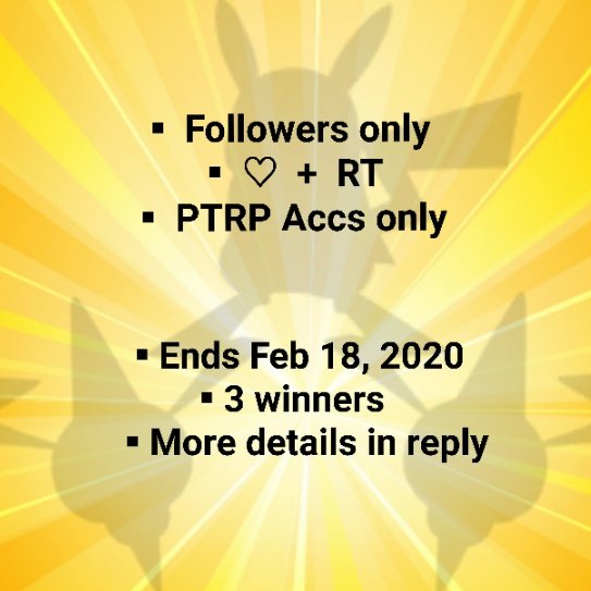 dt_raihan's tweet photo. Time for a Ｇｉｖｅａｗａｙ!
 ━━━━━━━━━━━━━
I'm a real generous guy, and I like to look out for my fans. Sooo - I'm helping your teams look cooler, like mine.
I've got two shiny rotoms and a shiny pikachu with 3 of your names on 'em!
☆ Ends Feb 18!
[More in Reply] https://t.co/nSbNl8MLwI