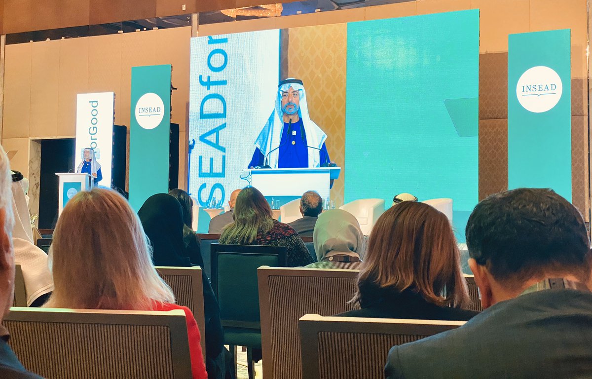 YoussefZafri's tweet photo. A great morning attending @INSEAD Global Business Leaders Conference #gblc in #Abudhabi #leadership #future https://t.co/ZWLcnhTolW