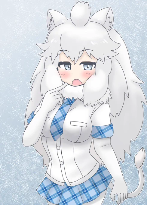 ホワイトライオン#けものフレンズ 
