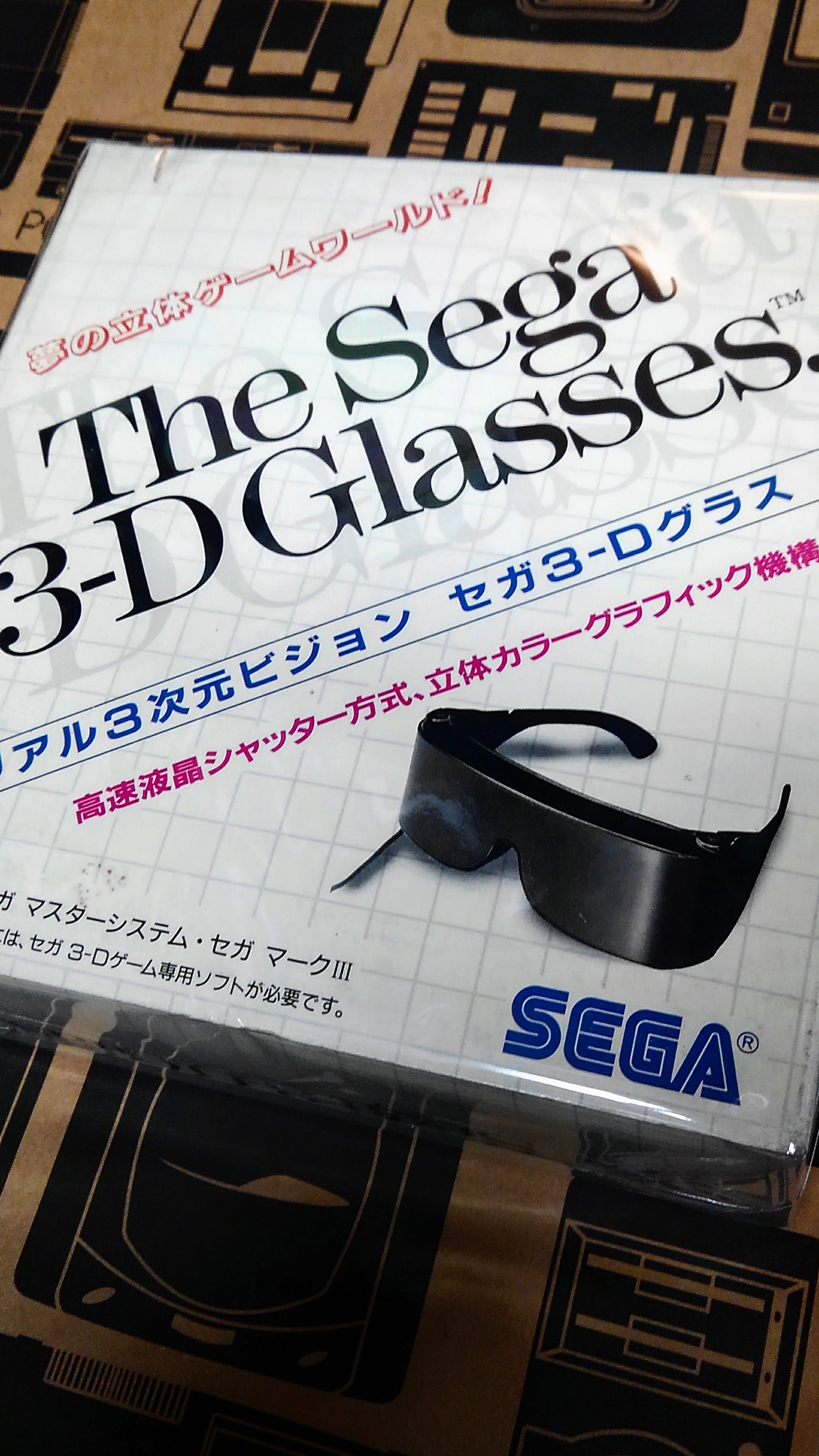 SEGA ☆ リアル3次元ビジョン セガ 3-Dグラス ☆ マークⅢ 3Dグラス