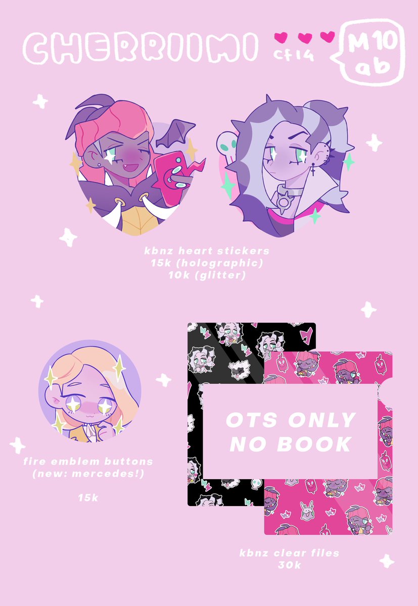 (reupload bc date typo) hi, im opening another round of super quick booking period for #comifuro14 !
? only open until february 19th, payment until 20th ?
check form for more info!
https://t.co/fTUinanmvr