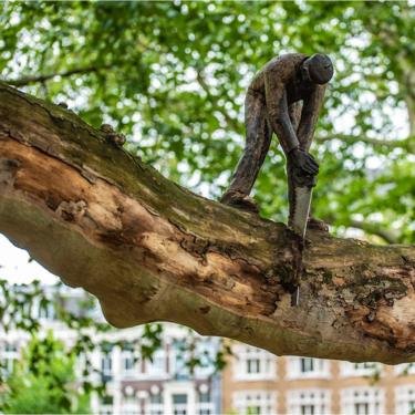 Jill Bewley's image on BBC - sometimes life imitates art!