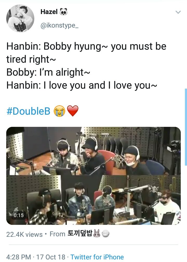 the way Hanbin is so vocal about how much he likes Jiwon 
