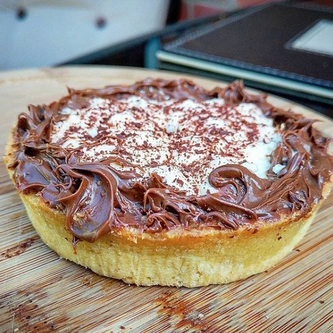 NuttviaSpread's tweet photo. Decadent Nuttvia pie is to die for! 😍 https://t.co/pH0Nzjh2A8
