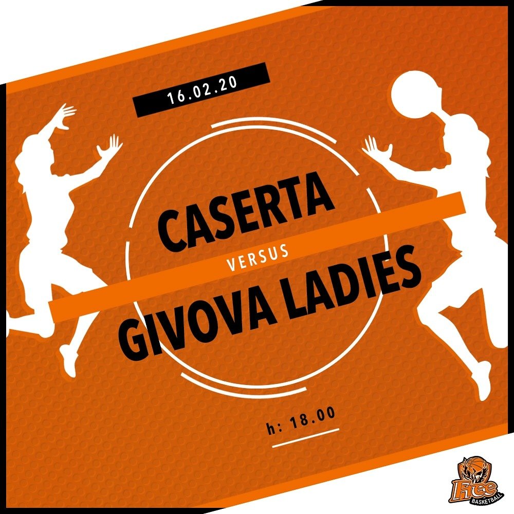 freebasketball's tweet photo. ⚠️ GAMEDAY ⚠️
1⃣6⃣ Giornata di campionato di Serie B🏆 
🆚 JuveCaserta Academy 
🗓️ Domenica 16 febbraio 
🕕 Ore 18.00 
🏟️ Palazzetto dello sport 
📍 Viale Medaglie d'oro - Caserta (CE) 

#ForzaLadies 🖤🧡💪🏻 https://t.co/Uqsr4Grciq