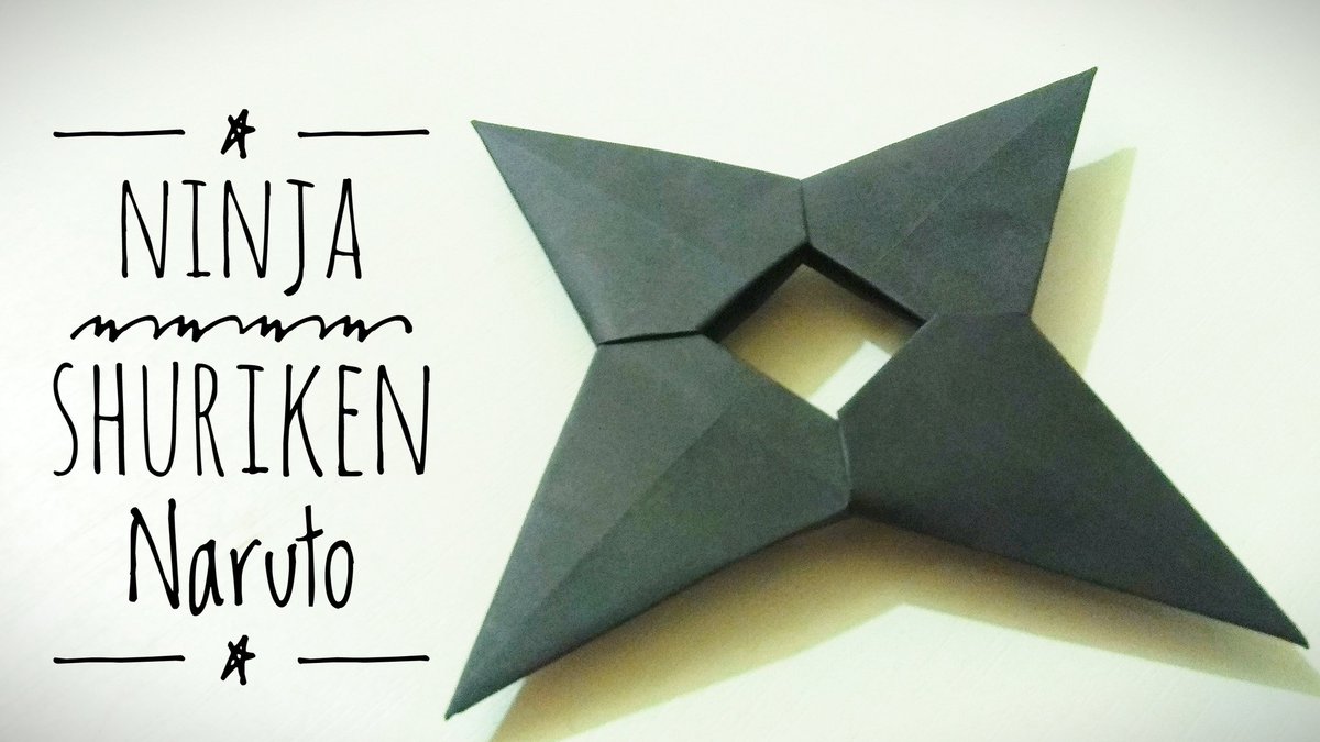 JustOrigamiMgc's tweet photo. Cool #Naruto #origami #shuriken!!!! Be true #ninja with this #paper #star !!!!! #art #papercraft #papercutting
#arte #ninjaweapon

Tutorial: 👇👇👇👇👇
https://t.co/bcbr9Wx2ur

If you like this don't forget subscribe to my channel: 👇👇👇👇👇
https://t.co/tpShIKt2LI https://t.co/PuX67CJDSG