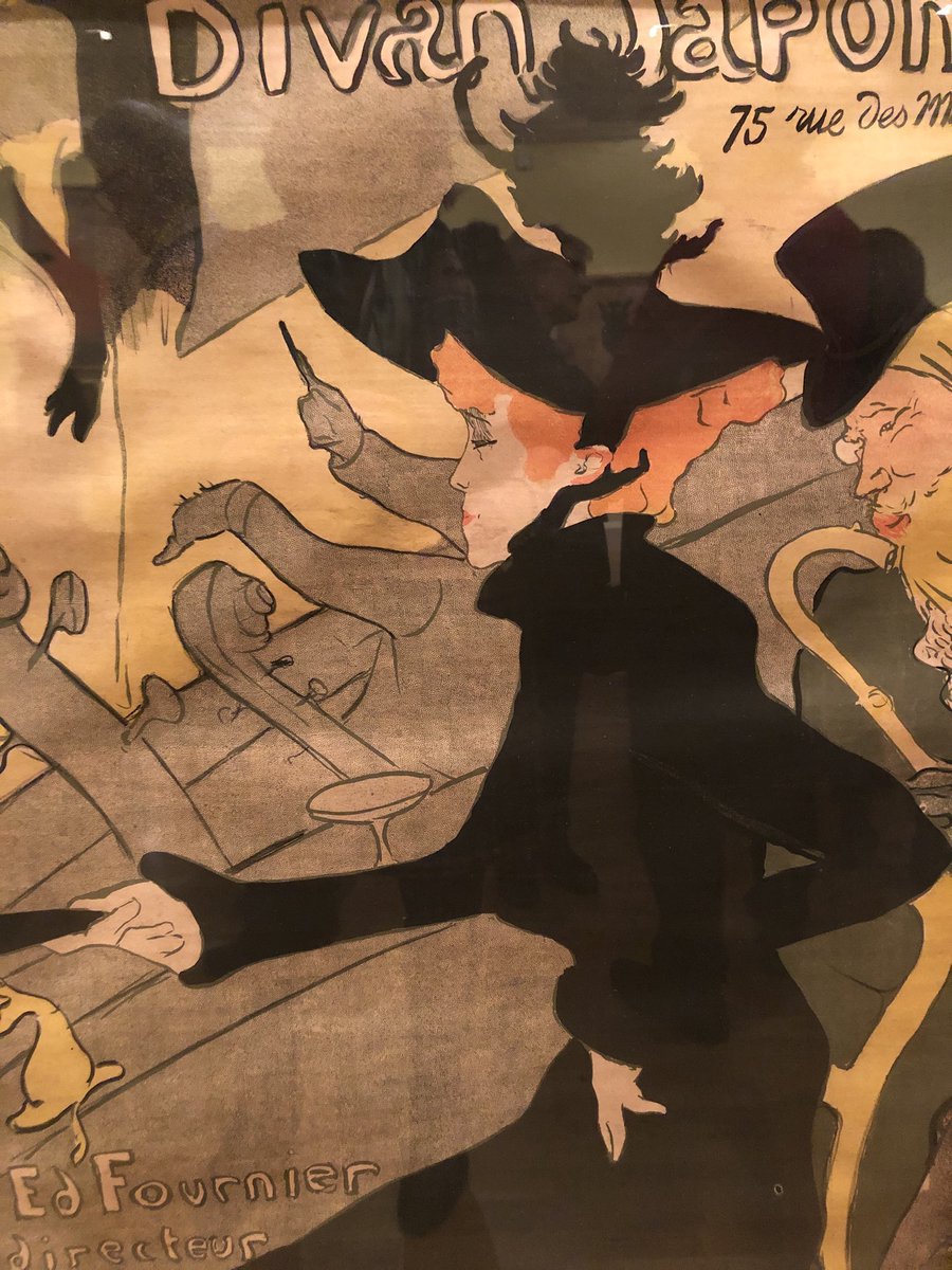 Wonderful to see the colourful and distinctive Toulouse-Lautrec posters <a href="/VictoriaArtBath/">Victoria Art Gallery</a> and a pleasure to be part of the <a href="/CarersCentre1/">The Carers' Centre</a> display