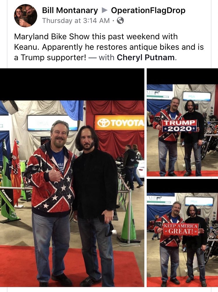 Chuck Svoboda 💙💛 on Twitter "Never would have figured Keanu Reeves is