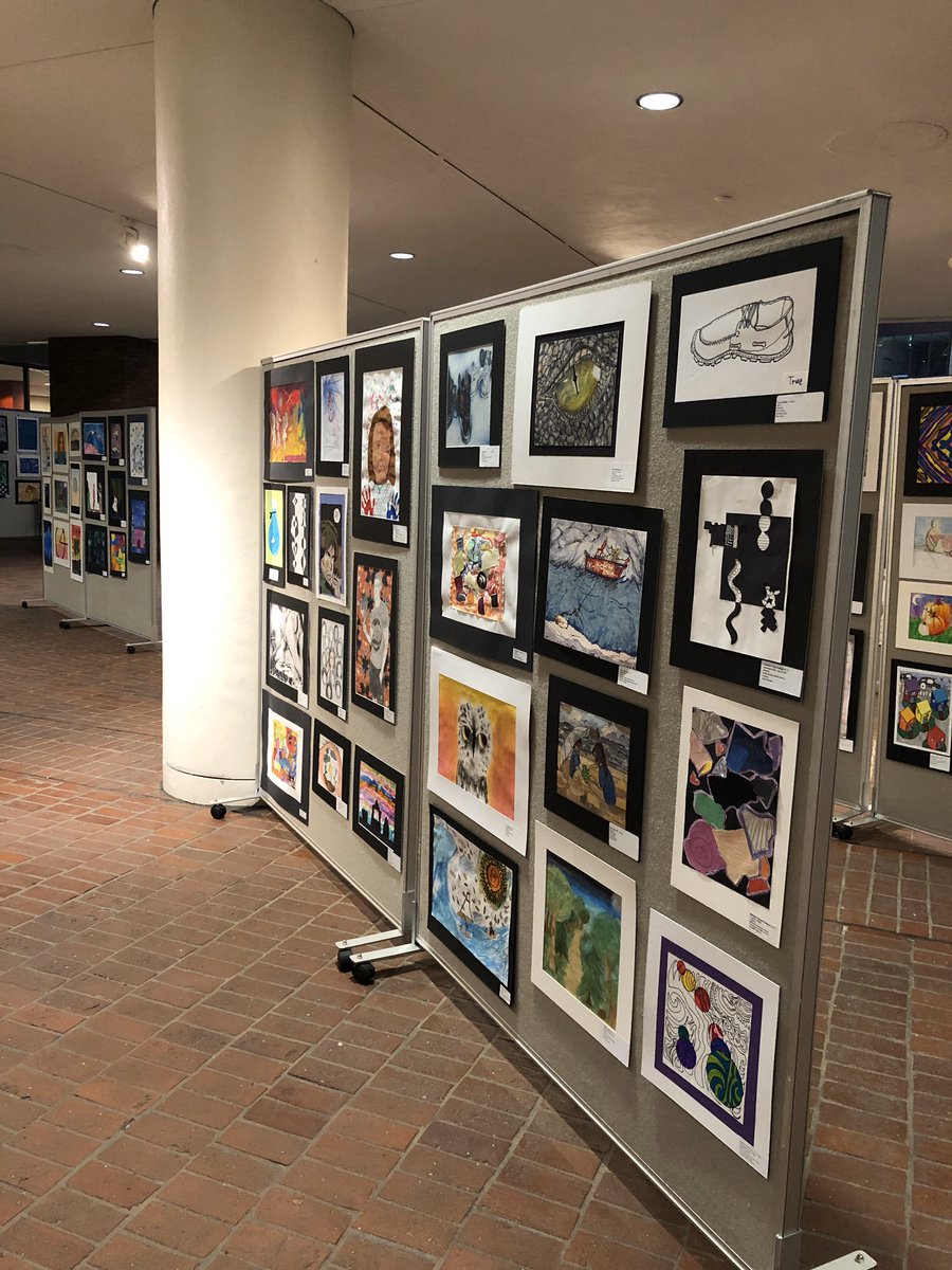 MassArtEd's tweet photo. More sneak peeks of the 2020 Youth Art Month exhibit, which includes the Statewide YAM exhibit &amp; the MAEA Recognitions exhibit. On view now - Mar 26, M-F 9:00-5:00, except holidays. Family Celebration March 1 12:00-4:00! RSVP: https://t.co/zPQFLE5knY https://t.co/mw5f5AWuq0