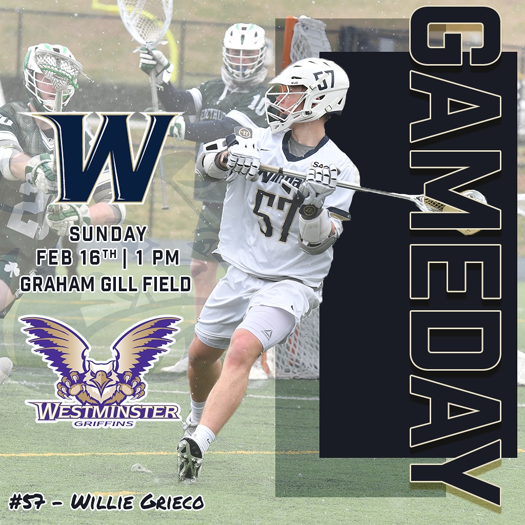 WU_BulldogCrew's tweet photo. G•A•M•E•D•A•Y

@WingateLacrosse is home today v. Westminster at 1 PM! 

We've got some t-shirts to giveaway so make sure you get down to Graham Gill Field for your chance to snag one!

#WULAX | #WUCrew | #OneDog https://t.co/H0tc0Cgora