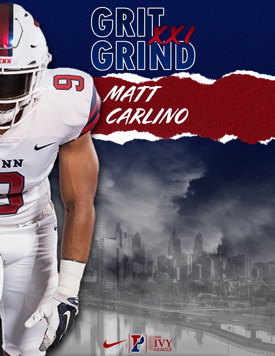 MattCarlino1's tweet image. Great visit at Penn yesterday. Thanks @CoachRyanBecker @CoachMetzler @PENNfb #2Strong